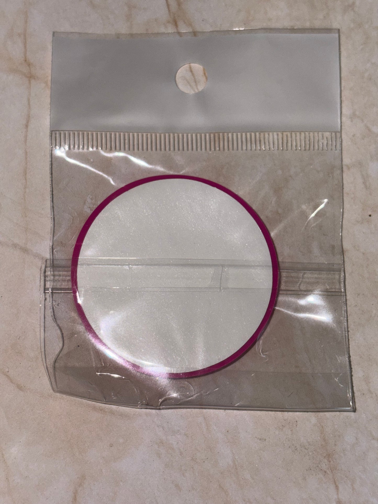 Disposable Glue Palette With Sticker