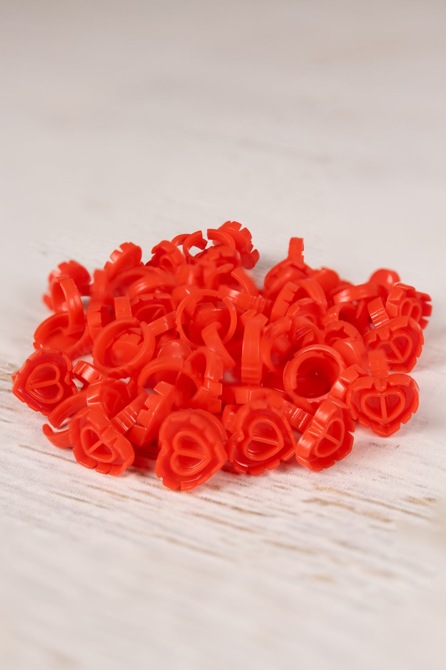 Santa’s Sweetheart Glue Rings