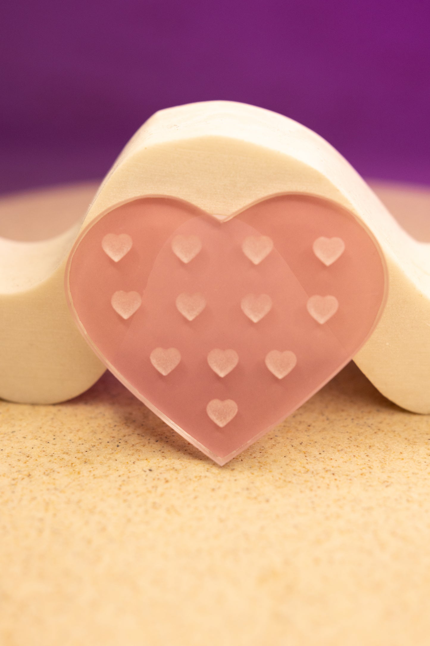 Heart Shape Glue Tile