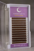 Wet Look Lashes - Brown