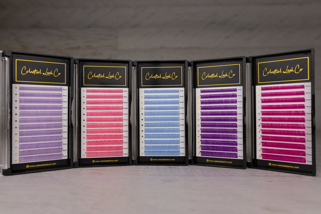 Coloured Lashes