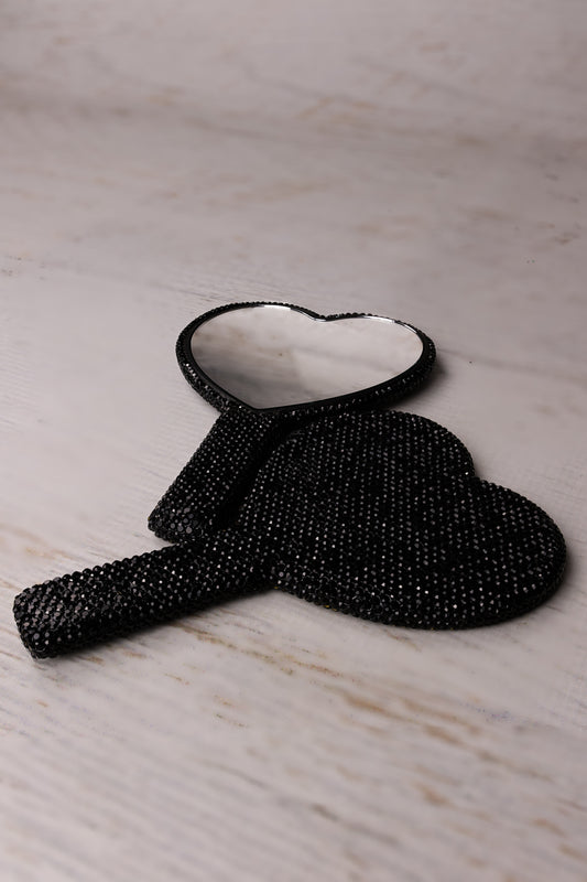 Diamond Heart Mirror