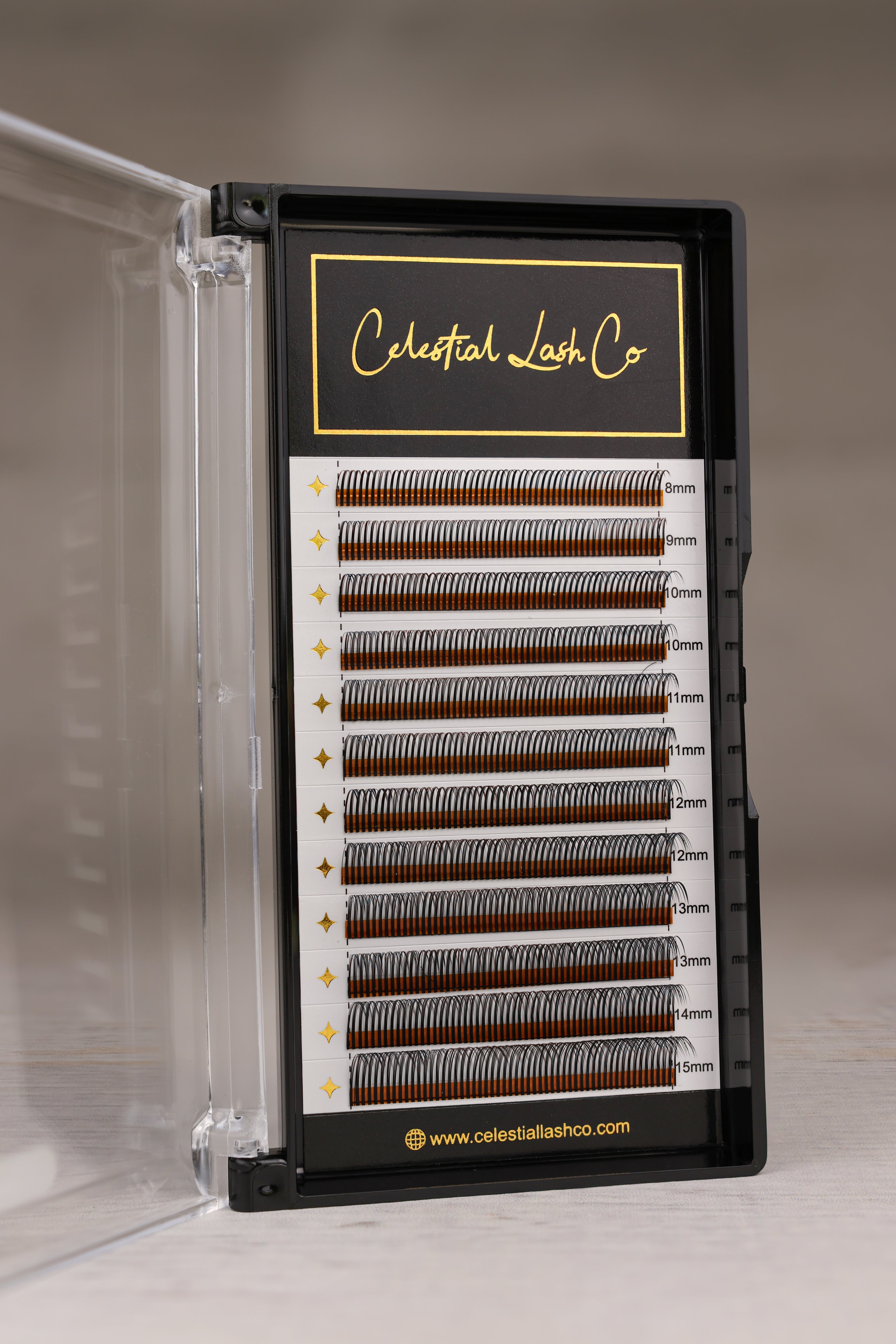Wet Look Lashes - Black
