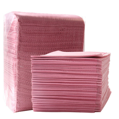 Disposable Head Sheets - Pink