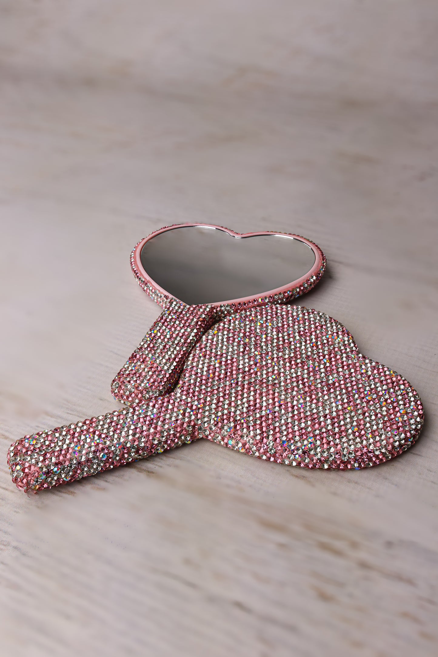 Diamond Heart Mirror