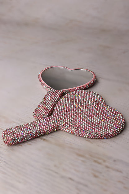 Diamond Heart Mirror