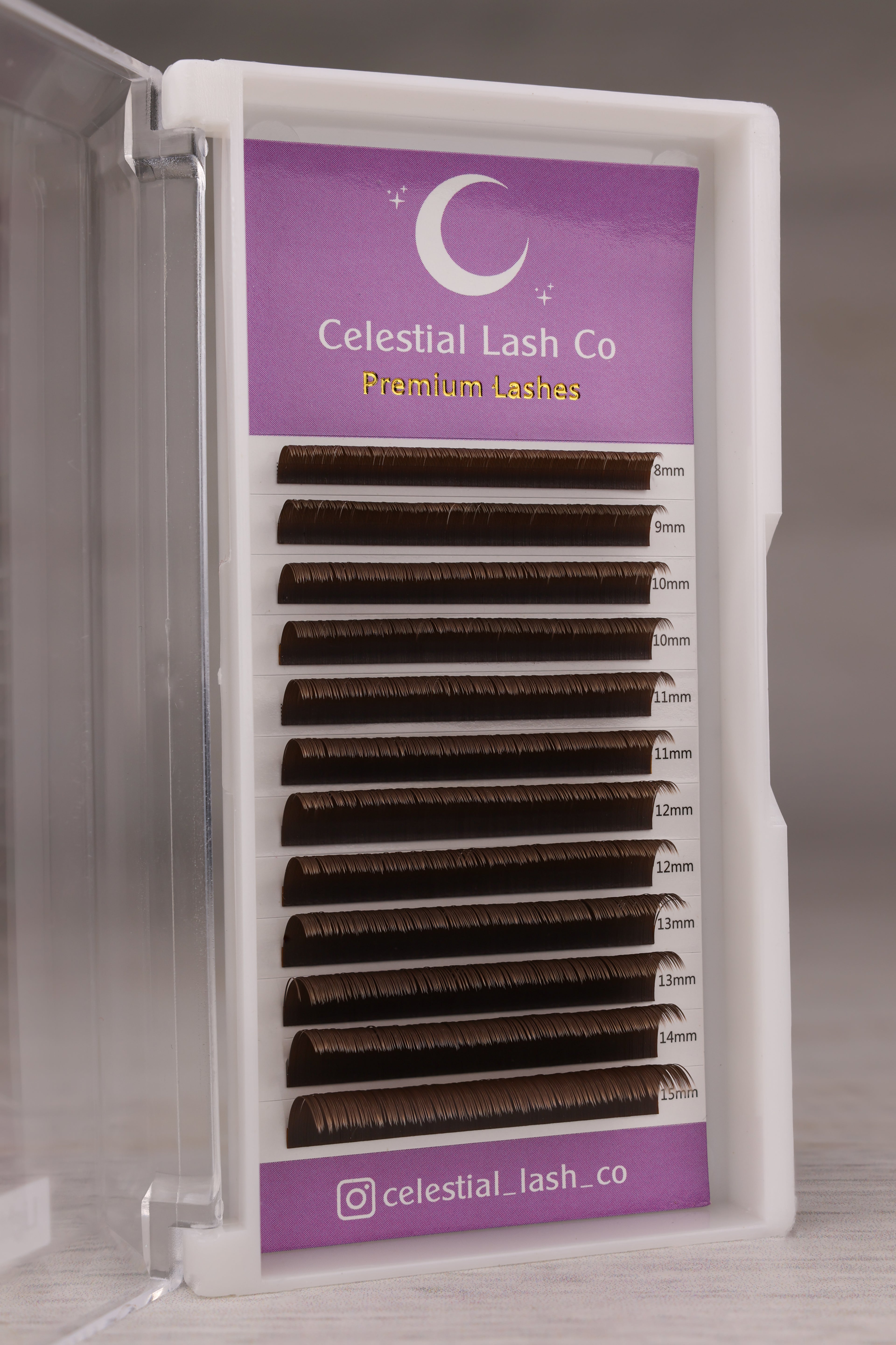 Brown Flat Lashes