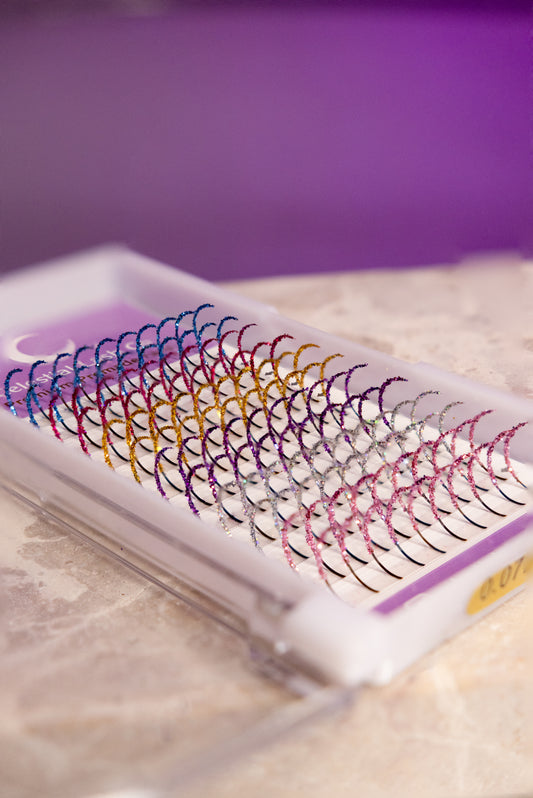 Glitter Spikes - Multi