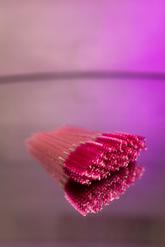 Lash Wands - Hot Pink Glitter