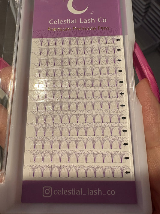 Purple 5D Short Stem D Curl