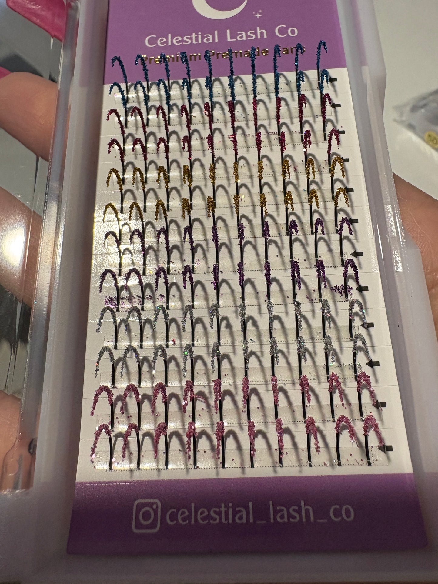 Glitter Spikes - Multi