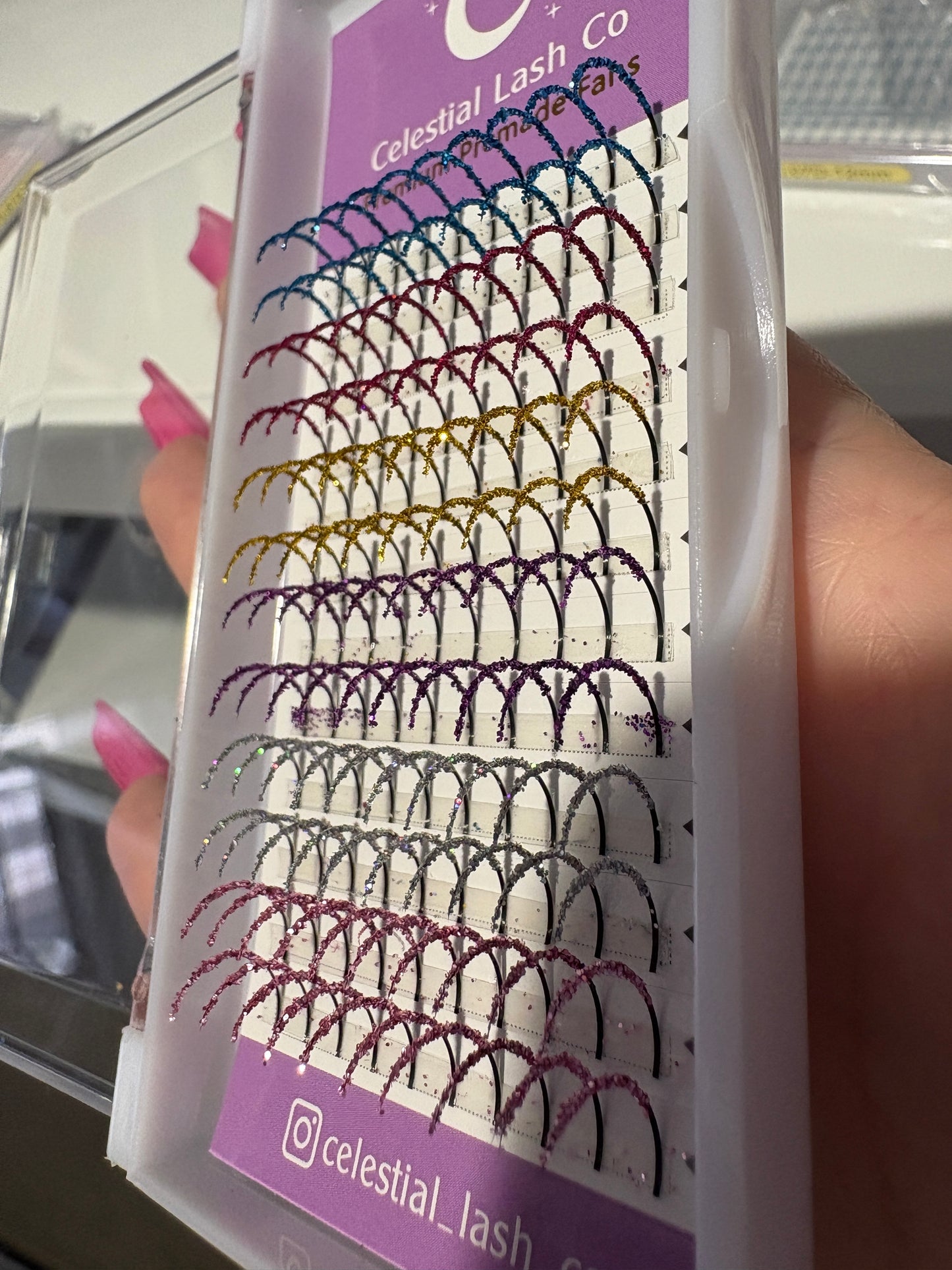 Glitter Spikes - Multi