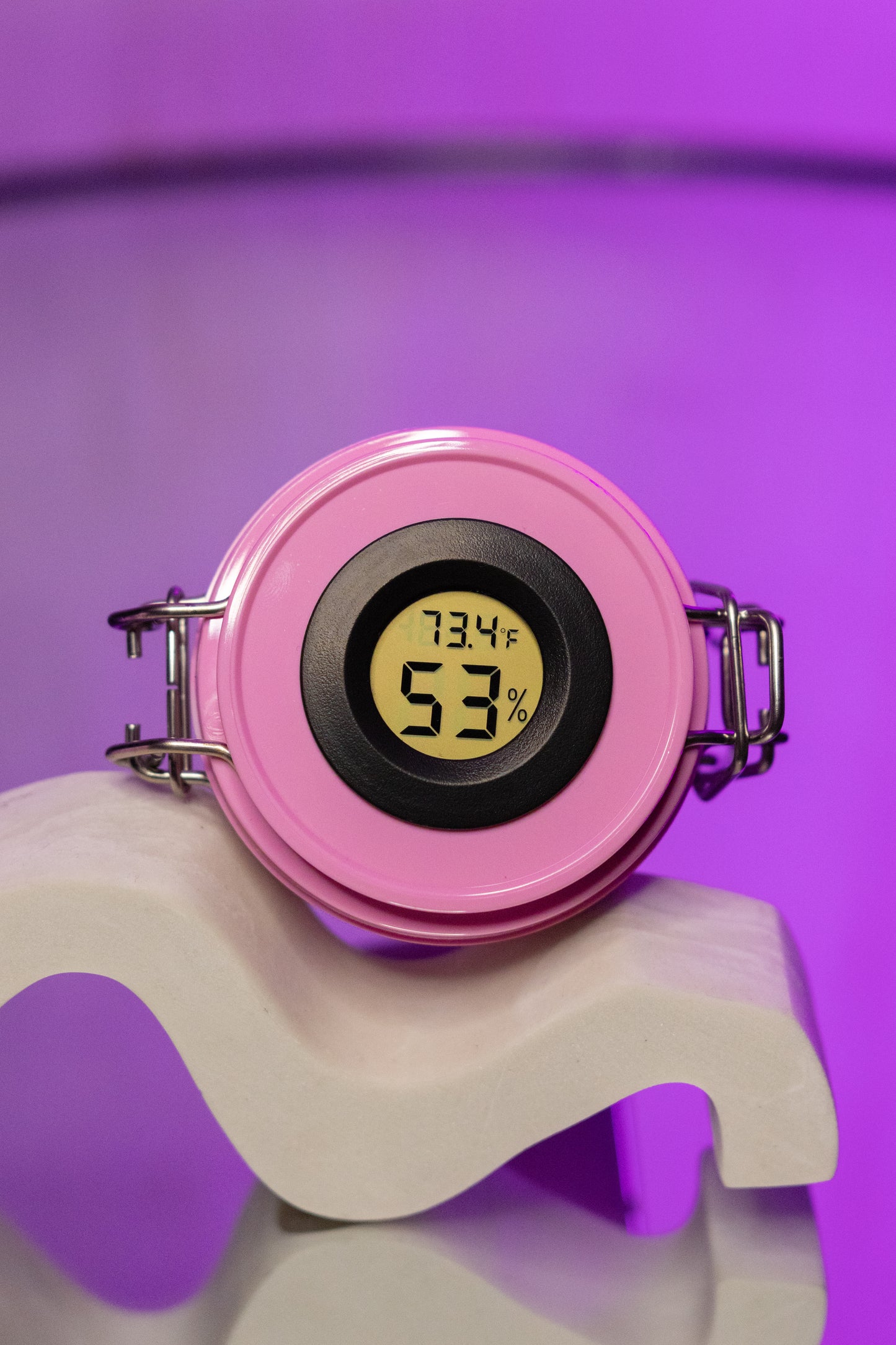 Glue Container with Hygrometer