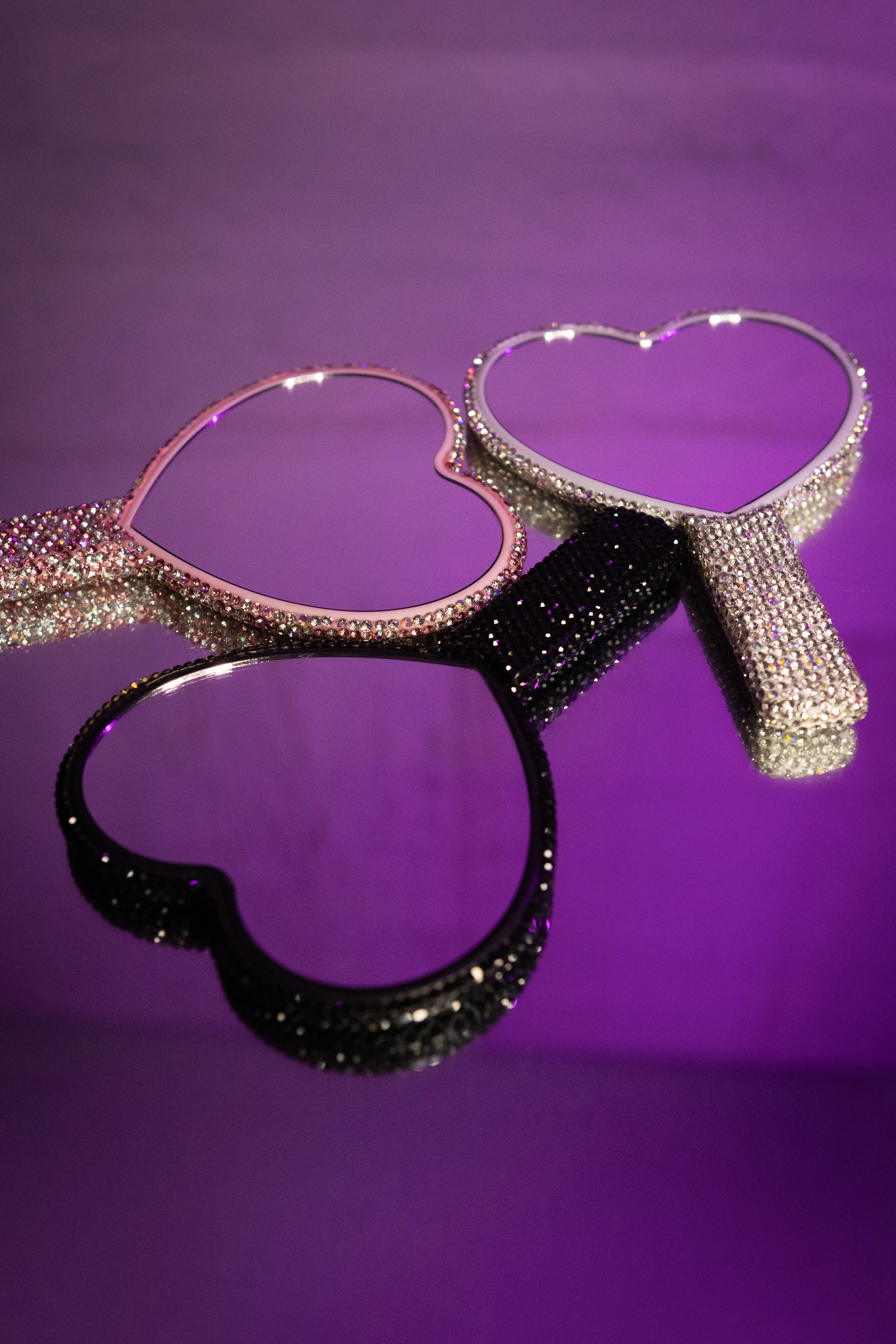 Diamond Heart Mirror