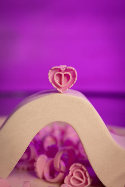 Heart Shaped Glue Rings